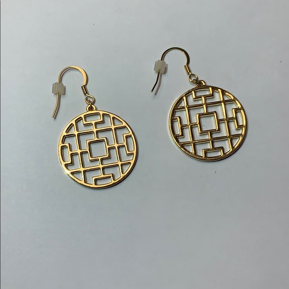 🎈Drop Earrings Gold tone - Picture 2 of 3